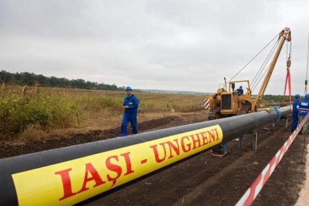 Газопровод Яссы-Унгены начнет функционировать не позднее 27 августа текущего года.