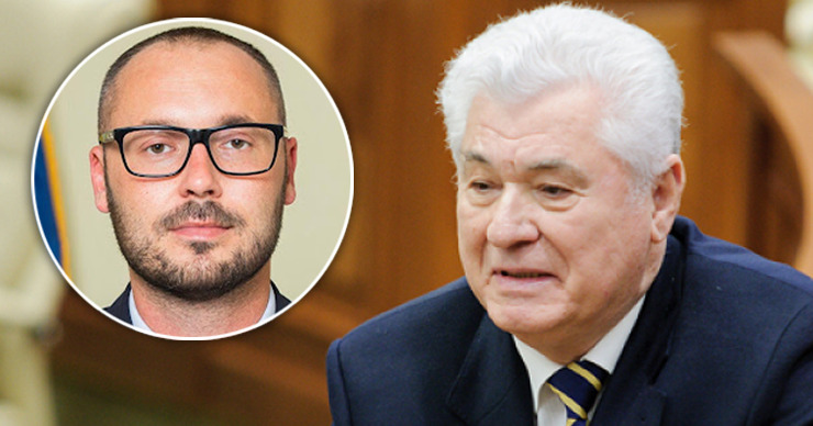 Владимир Воронин о проектах Серджиу Литвиненко: Буду голосовать „за”. Коллаж Point.md.