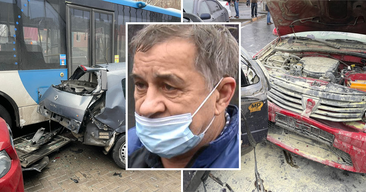 В отношении водителя автобуса, попавшего в ДТП, проведут расследование. Коллаж: Point.md