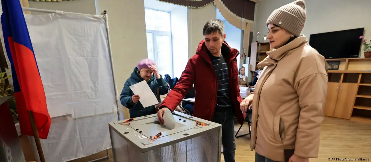 В России началось голосование на выборах президента.
