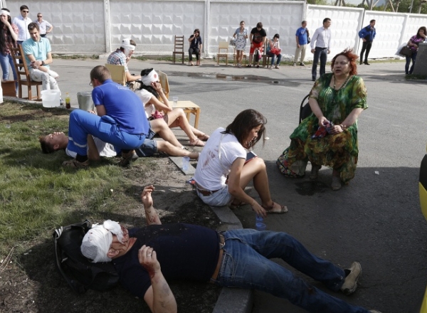 Potrivit presei ruse, cel putin 50 de persoane au fost ranite.