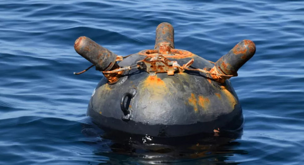 Военные Румынии обезвредили морскую мину на пляже между Вама-Веке и 2 Мая.