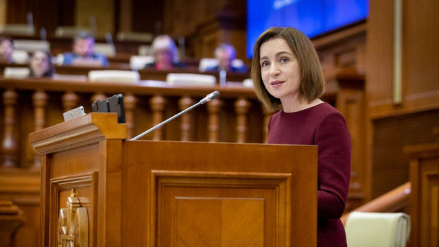 Maia Sandu va ține un discurs în prima ședință a noului Parlament.