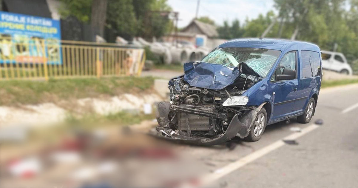 В Сынжерейском районе Volkswagen сбил двух патрульных: они в крайне тяжелом состоянии.