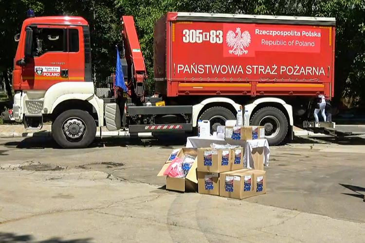 Польша предоставила Молдове гуманитарную помощь для борьбы с пандемией.