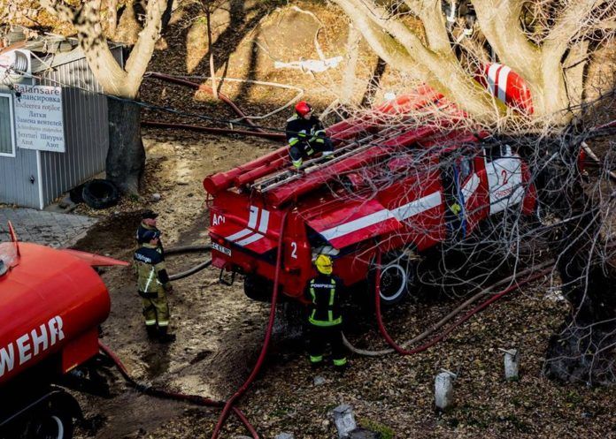 Victima în vârstă de 76 de ani a murit intoxicată cu monoxid de carbon. 