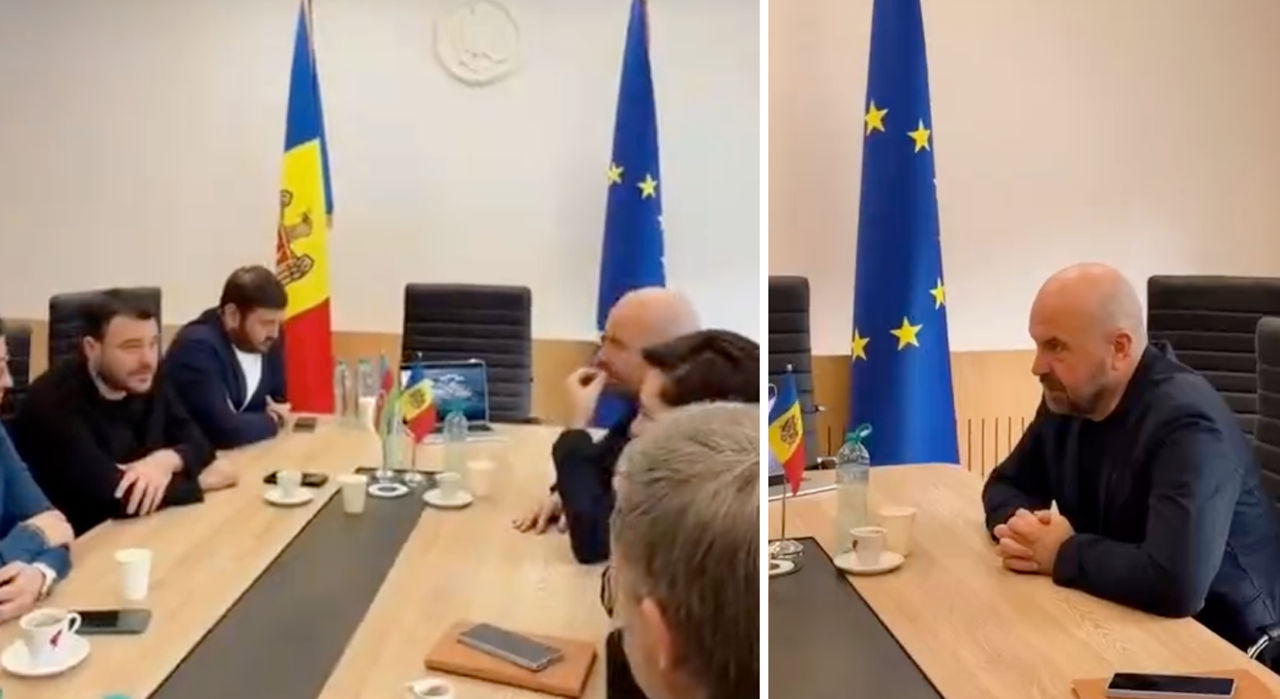 Vladimir Bolea s-a întâlnit cu cântărețul și omul de afaceri Emin Agalarov.
