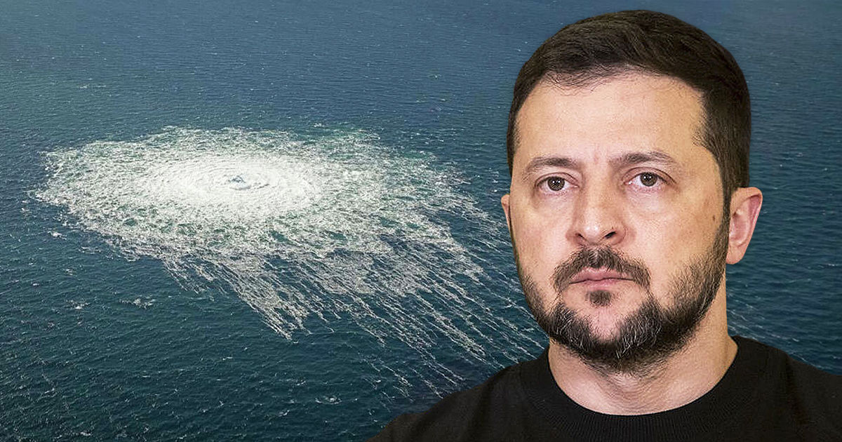 Зеленский отверг обвинения в причастности Украины к взрывам на «Северных потоках».