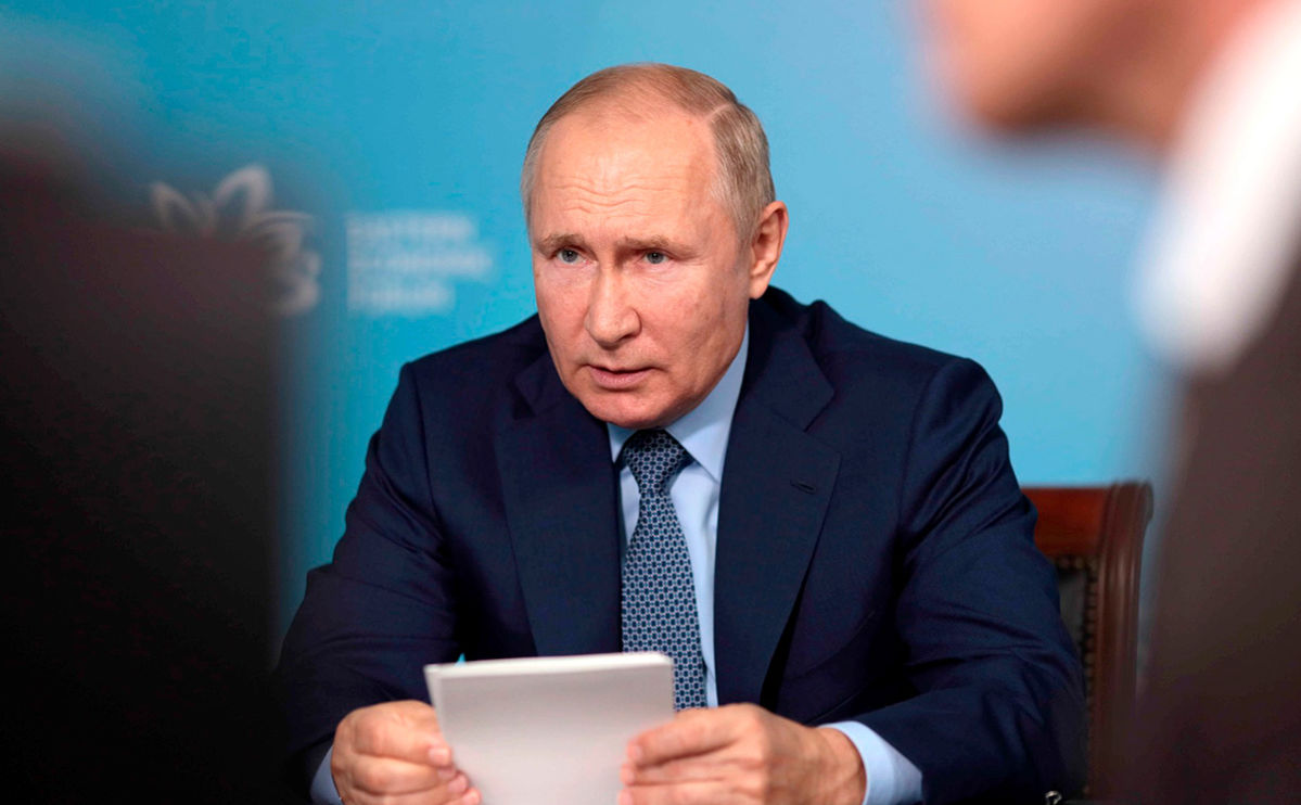Путин: Восстановление отношений России и Украины должно состояться "чем раньше, тем лучше".