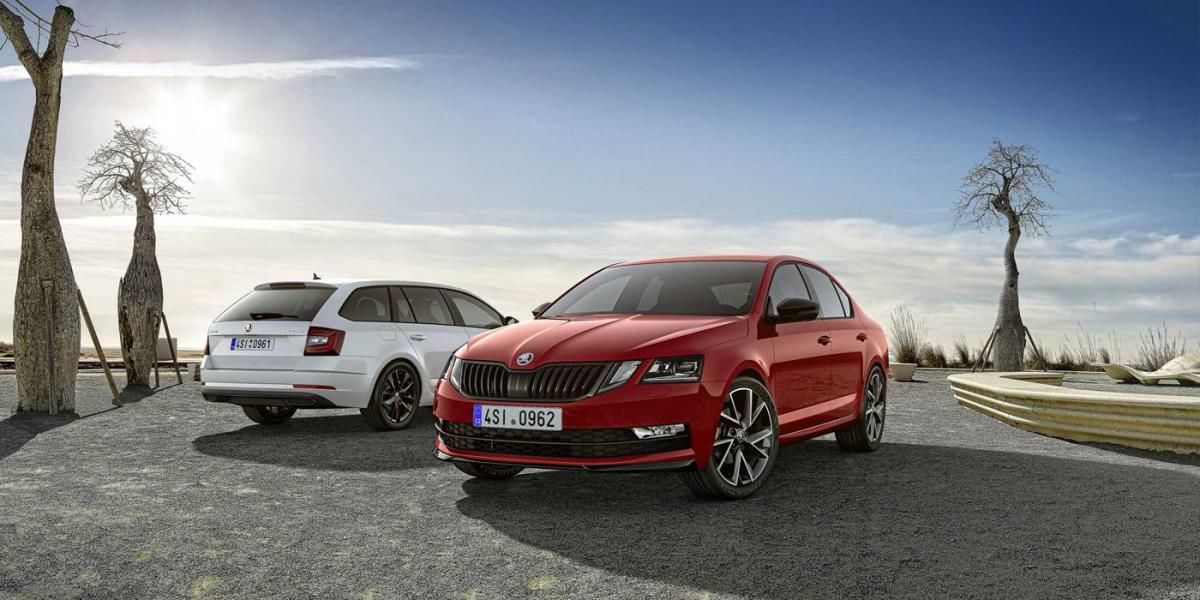 Skoda представила спортивную версию Octavia.