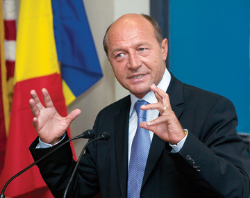 Președintele României, Traian Băsescu, a comentat politica promovată de Federația Rusă prin intermediul Bisericii.