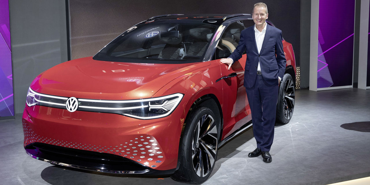Глава Volkswagen пообещал обойти Tesla в гонке создателей электрокаров.