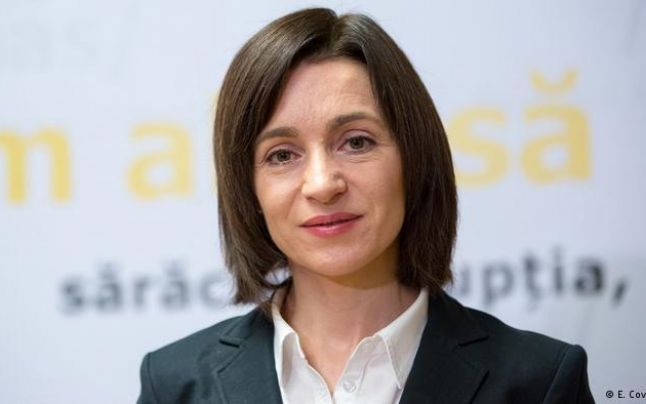 Lidera Partidului Acțiune și Solidaritate, Maia Sandu. 