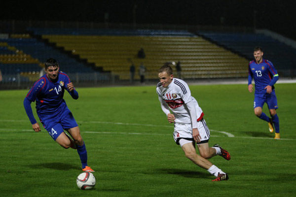 Naționala U-21 a pierdut meciul cu Belarus