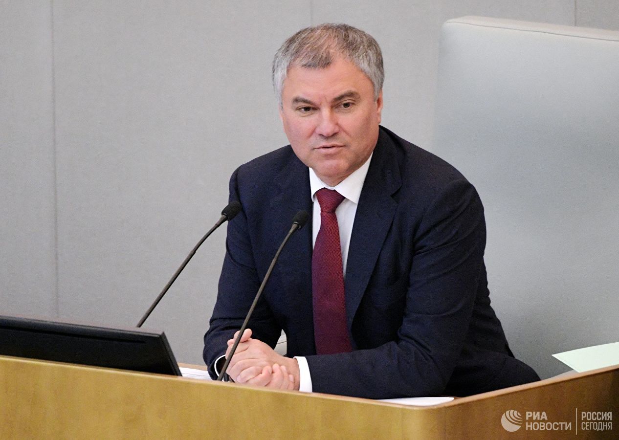 Володин считает, что законные власти Молдовы преодолеют кризис в стране.