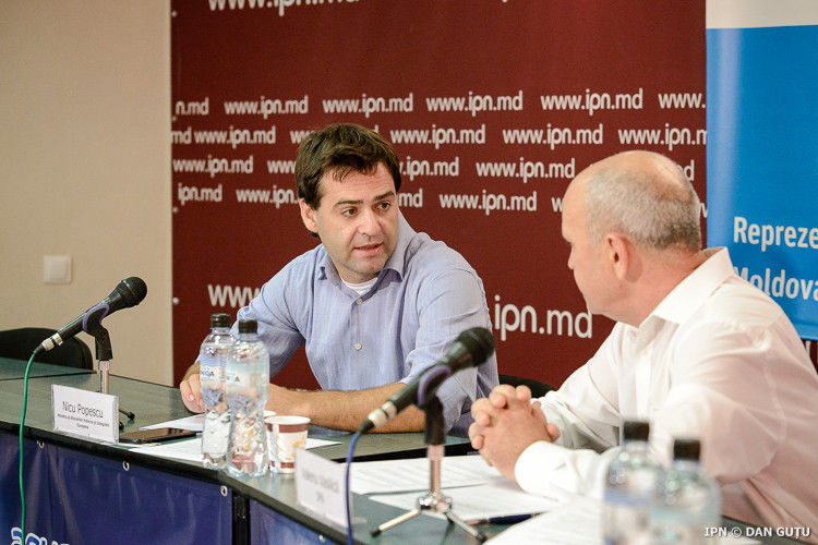 Министр иностранных дел и евроинтеграции Нику Попеску.