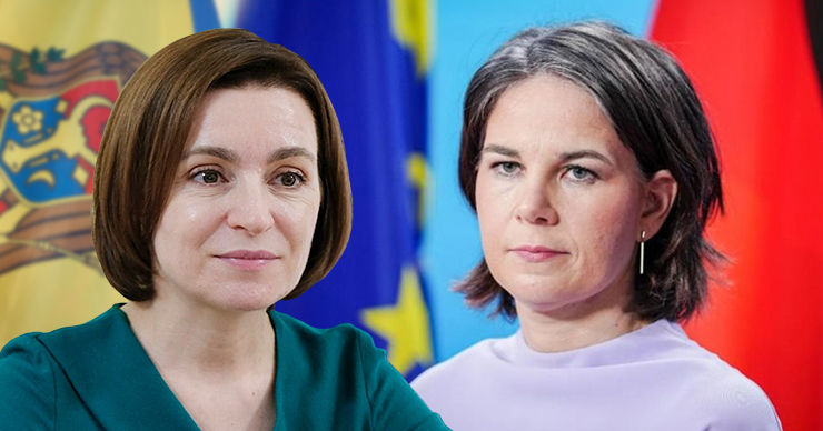 Санду и Бербок обсудили вопросы безопасности в регионе. Коллаж: Point.md