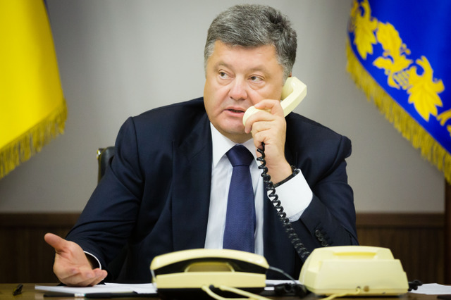 Президент Украины Петр Порошенко.
