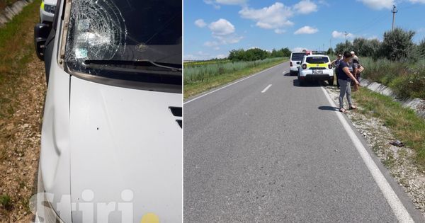 В Сынжерее автомобиль насмерть сбил мужчину.