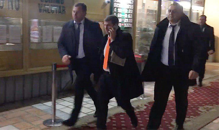 Илана Шора в сопровождении охраны заметили на Рышкановке.