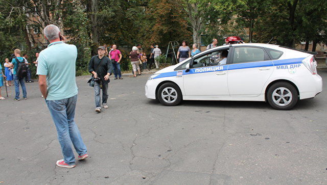 В центре Донецка прогремел взрыв.