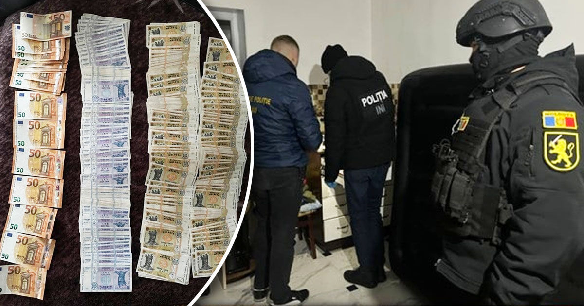 Украли из обменников валюты 3 млн леев: полиция задержала 11 человек. Коллаж: Point.md