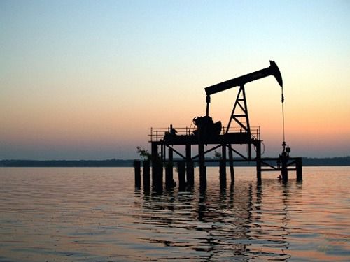 Нефтяная вышка.