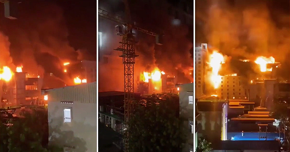 В Камбодже более десяти человек погибли при пожаре в элитном казино. Коллаж Point.md.