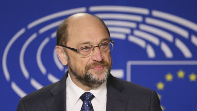 Председатель Европейского парламента Мартин Шульц/