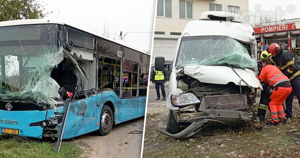Accidentul de la Tohatin: Șase persoane au fost internate în spital.