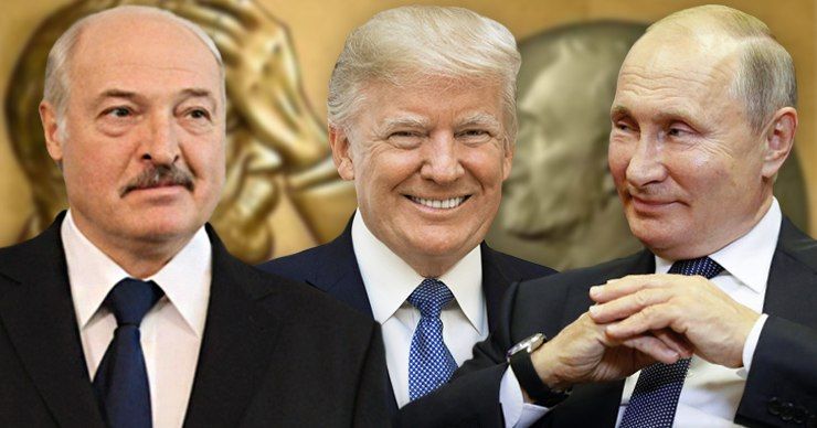 Лидеры Белоруссии, США, РФ удостоены Шнобелевской премии. Фото: Point.md.
