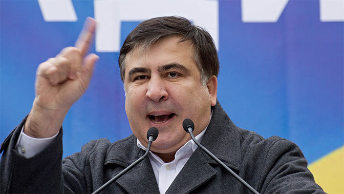 Экс-губернатор Одесской области Михаил Саакашвили.