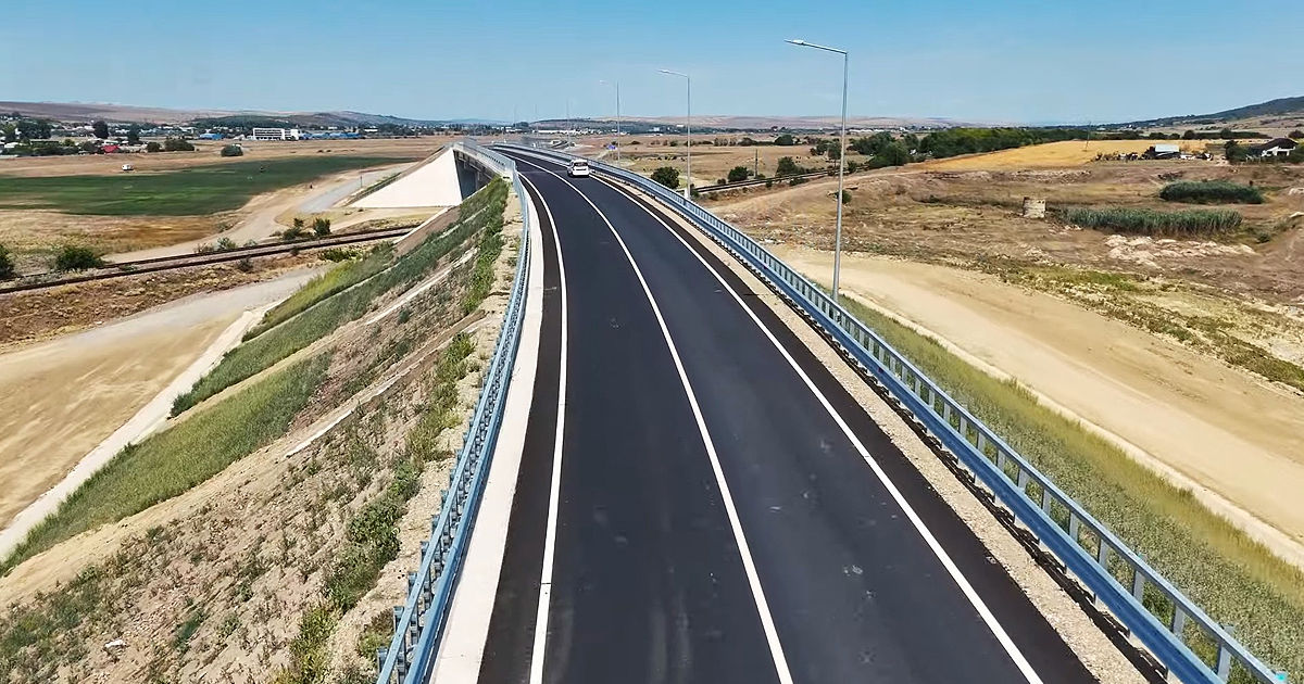 Noua șosea de centură a orașului Bârlad va simplifica drumul călătorilor.
