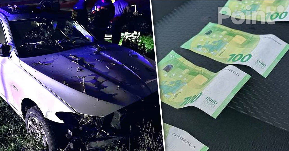 Un bărbat lipsit de permisul de conducere a provocat un accident și a propus mită.
