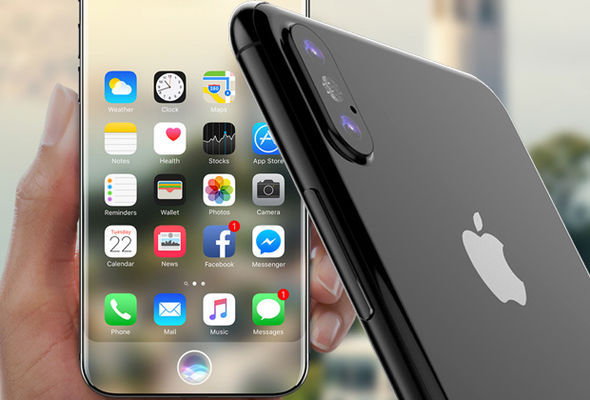 Ce şi-a tatuat un bărbat pe braţ pentru a primi un iPhone 8. Foto: Daily Express