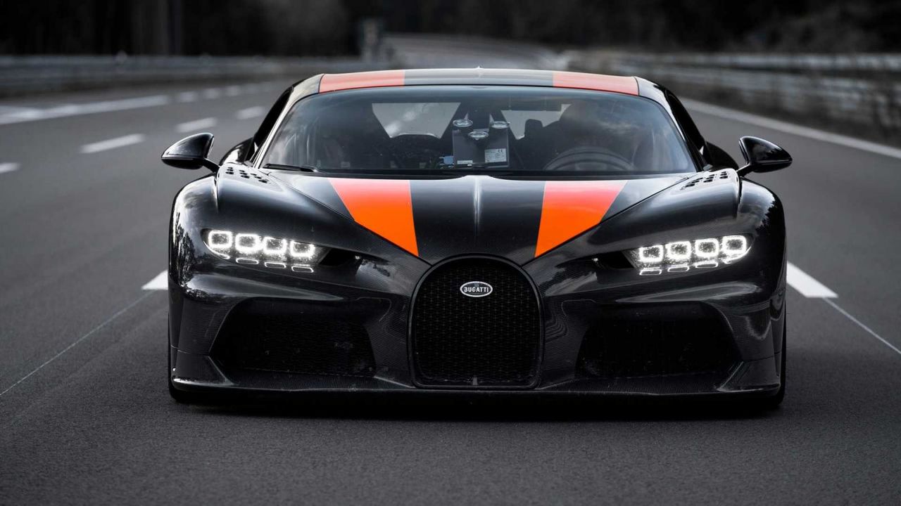 Bugatti Chiron установил новый рекорд скорости.