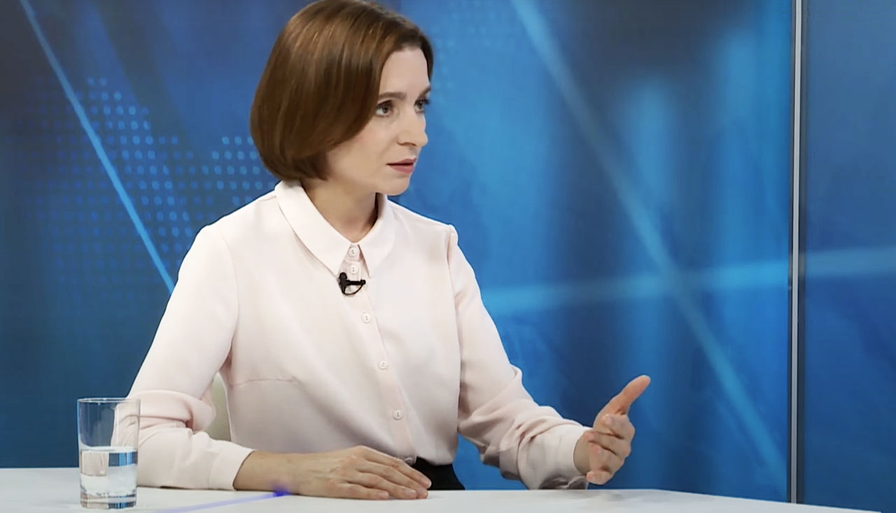 Президент Республики Молдова Майя Санду. 