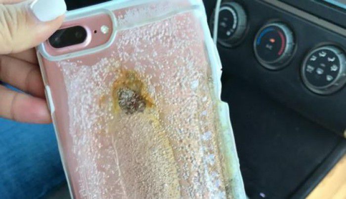 Apple face verificări în cazul unui iPhone 7 Plus care a explodat. Foto: The Inquisitr 