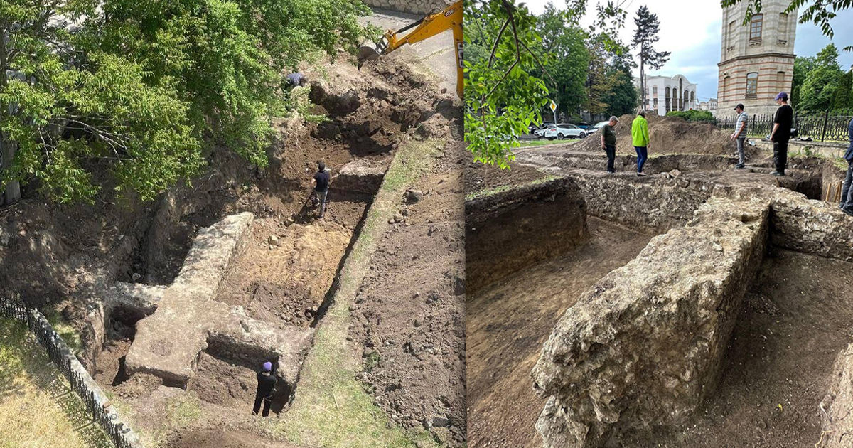 В Кишиневе продолжают археологические исследования.