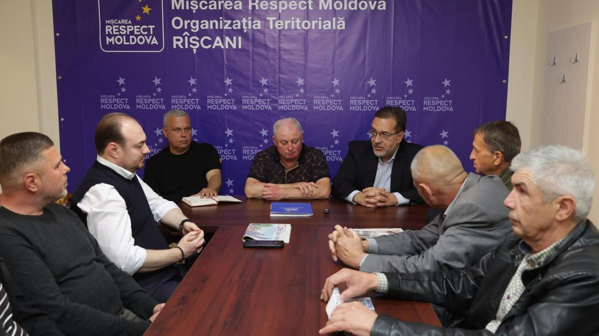 Cinci primari din raionul Râșcani s-au alăturat Mișcării Respect Moldova.