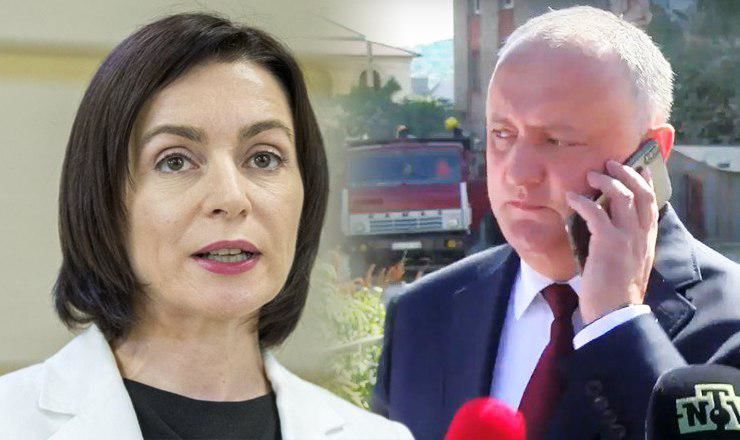 Додон прервал свою речь из-за звонка Санду: Секунду, поговорю с премьером