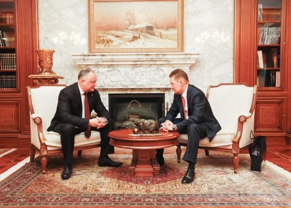 Президент Молдовы провел встречу с главой правления ОАО «Газпром» Алексеем Миллером.