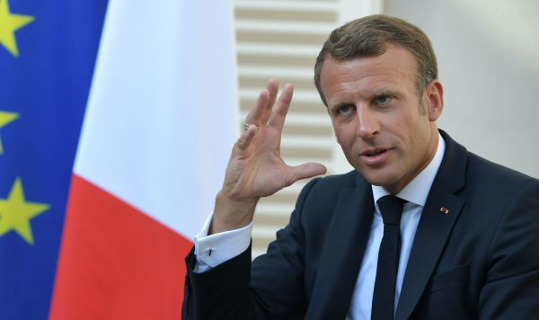 Президент Франции Эммануэль Макрон.