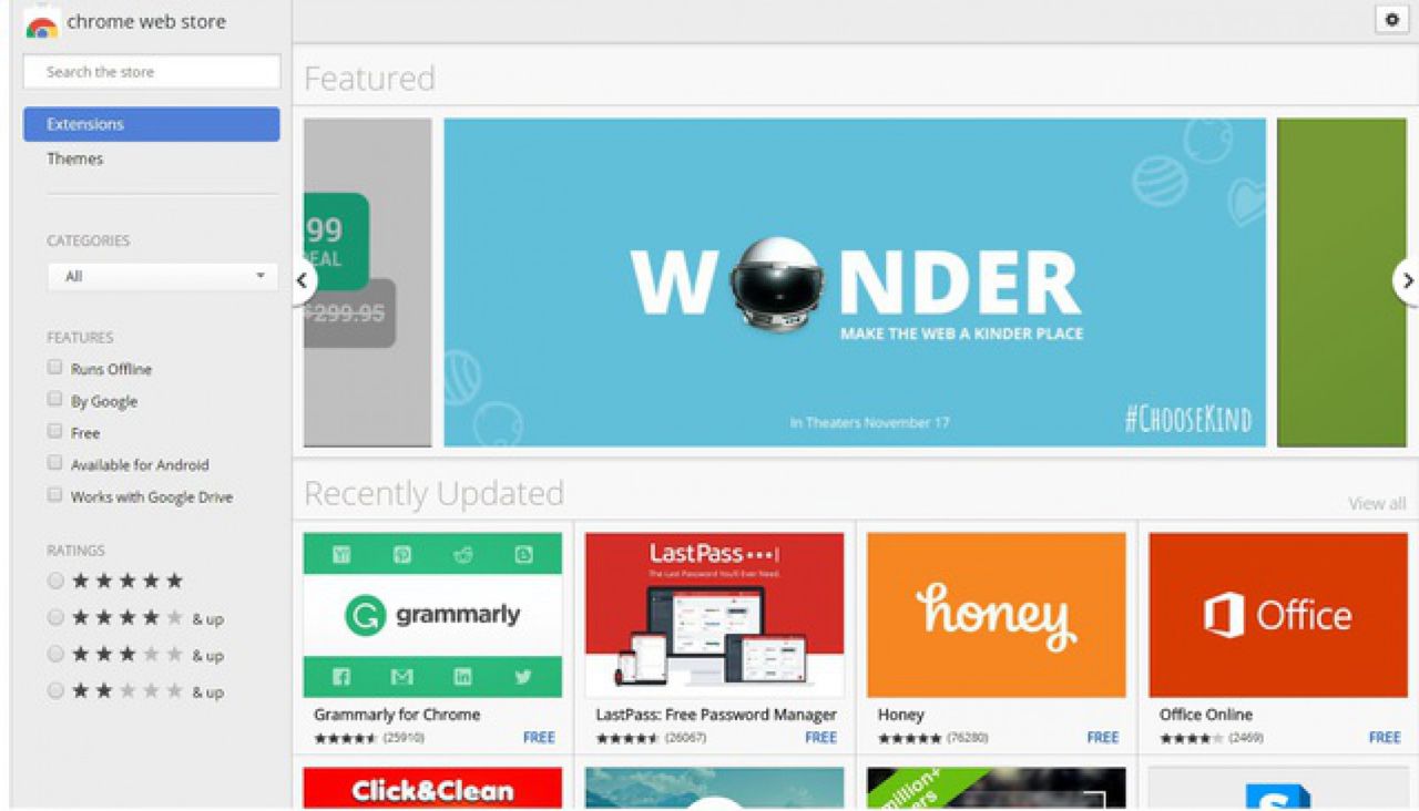 Google închide secţiunea Chrome apps pentru Windows şi Mac