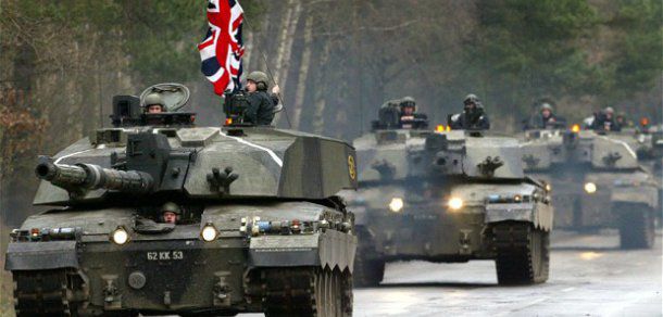 Londra trimite trupe la graniţa cu Rusia.  Foto: telegraph.co.uk
