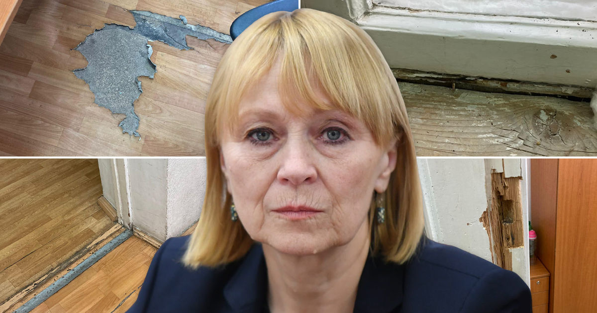Немеренко показала условия, в которых трудятся ее коллеги из Минздрава. Коллаж: Point.md