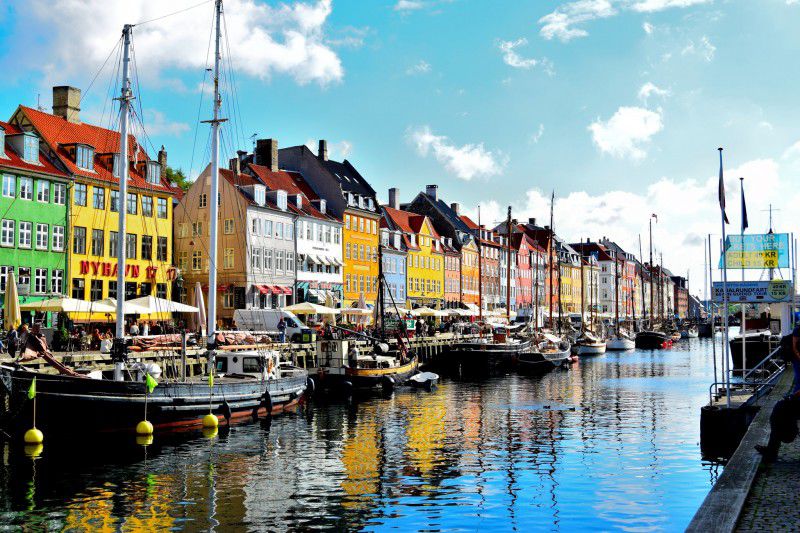 Copenhaga, oraşul unde bicicleta este rege.