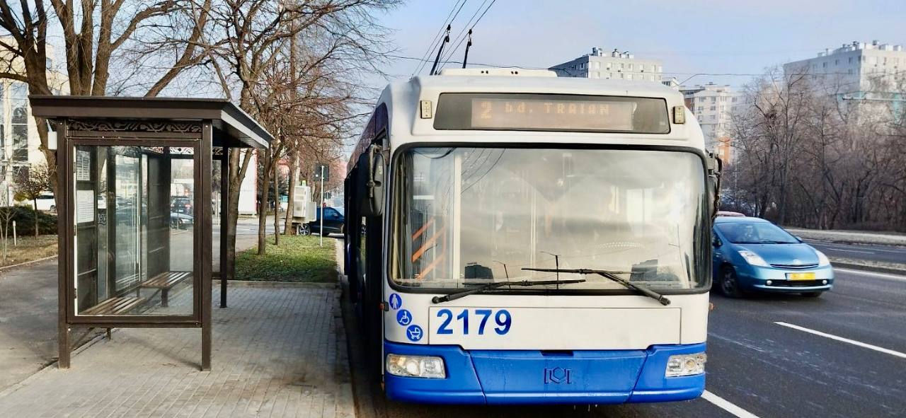 Două stații noi de transport public au apărut la Chișinău.