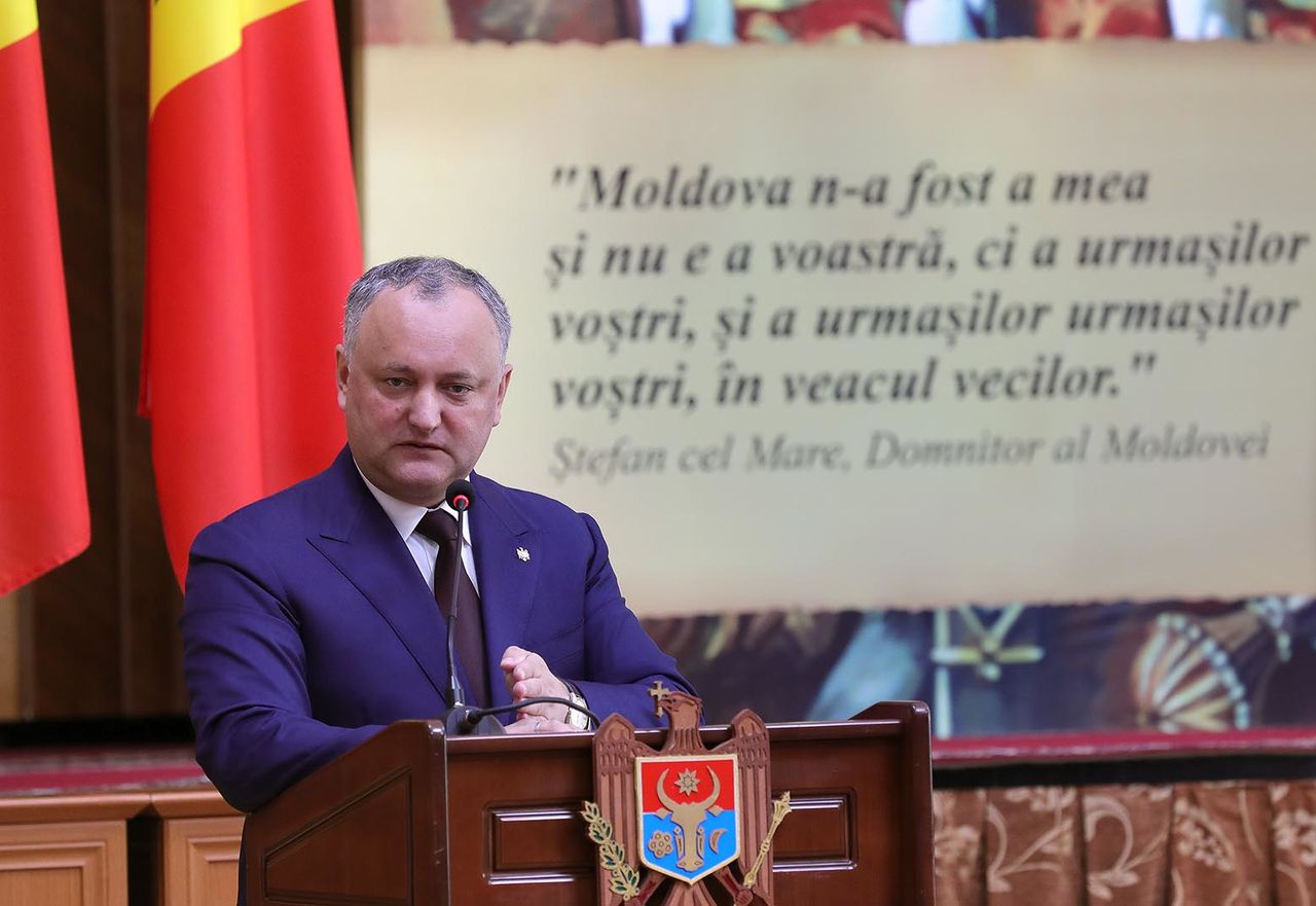 Президент Молдовы Игорь Додон.