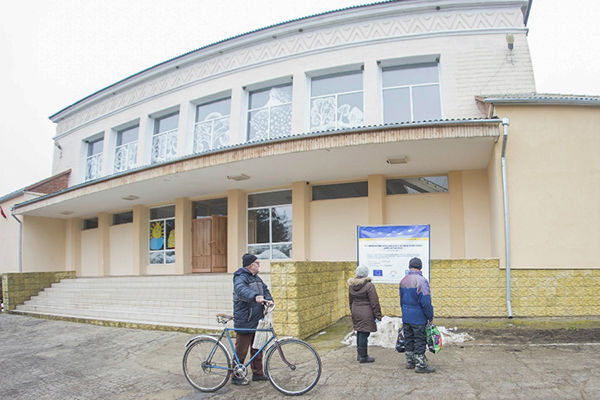 Casa de cultură din Carmanova, modernizată pe bani europeni